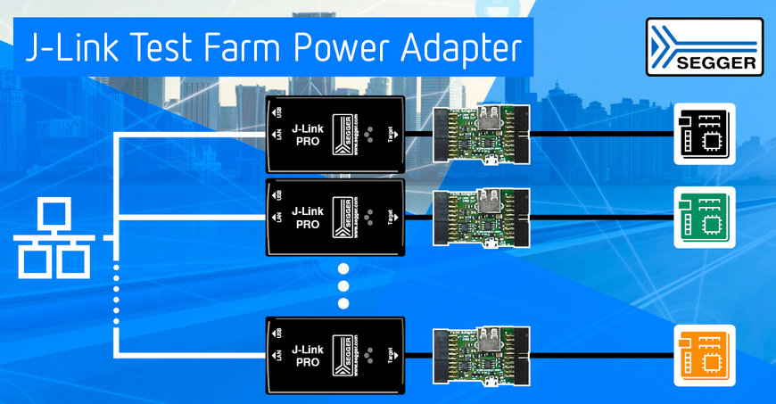 SEGGER makes it easy to build large-scale, energy-efficient test farms